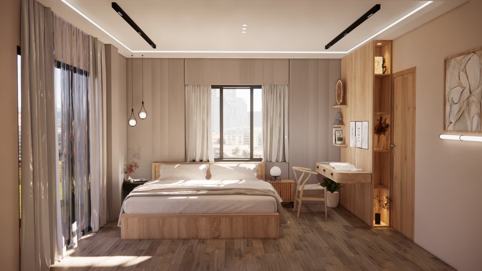 Bedroom — Interior project by Arzoo Joshi