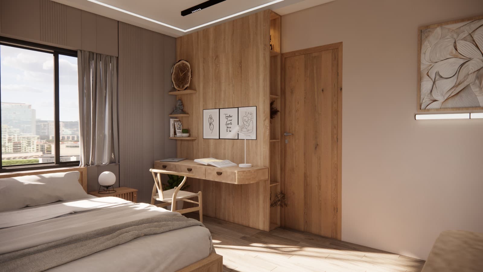 Bedroom — Interior project by Arzoo Joshi