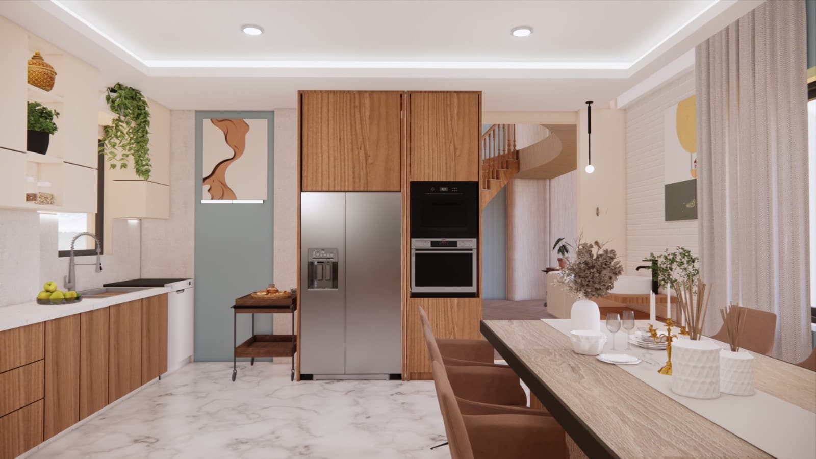 Kitchen & Dining — Interior project by Arzoo Joshi